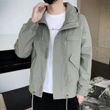 Advbridge Autumn Winter Mens Cotton Long Sleeve Windproof Jackets Coats New Warm Male Black Coats