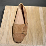 ADVBRIDGE  -  Genuine Leather Retro Flat Shoes for Women 2025 Soft Soled One Foot Kick Loafers Autumn and Summer New Mary Jane Single Shoes
