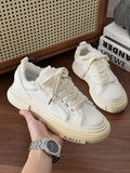 ADVBRIDGE  -  Spring New Men's Fashion All Small Design Green Canvas Shoes boy flats Shoes Low Top Board Shoes Student Shoes