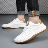 Advbridge Men's Shoes Genuine Leather New Style Men Running Shoes Ourdoor Hot Sale Jogging Trekking Men Sneakers Stylish Skate Shoes Men