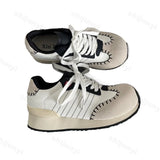 ADVBRIDGE  -  Retro Casual Shoes Women Spring New Edition Embroidered Design Versatile Sports Leisure Comfortable Lightweight sneakers