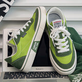 ADVBRIDGE  -  Summer Pink Canvas Shoes For Man Large Size 48 Korean Trendy Men's Vulcanize Shoes Low Top Lace-up Skateboarding Sneakers Male