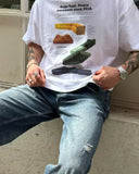 Advbridge Harajuku Cute little details Graphic T Shirts Casual Streetwear Gothic Clothes Cotton Oversized Y2k Top Goth Women Clothing