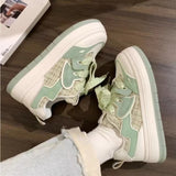 Advbridge -  New Pink Platform Sneakers Kawaii Women's Sports Shoes Casual Vintage Cute  Vulcanization Harajuku Tennis Female Flats Lolita