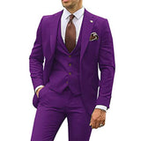 Advbridge 3 Pieces Beige Suits for Men Slim Fit Groom Tuxedo Wedding Suits Best Man Groomsmen Formal Party Suit Male Trajes De Hombre