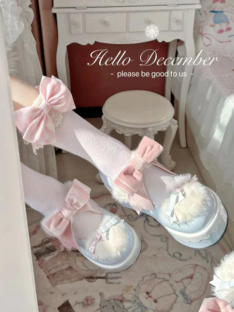 Advbridge Original Thick Soled Sponge Cake Shoes Dopamine Lolita Girls' Single Shoes Japanese Loli Tea Party Cute Student Single Shoes