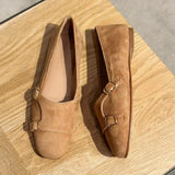ADVBRIDGE  -  Genuine Leather Retro Flat Shoes for Women 2025 Soft Soled One Foot Kick Loafers Autumn and Summer New Mary Jane Single Shoes