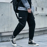 Advbridge New Style Autumn Winter Mens Cargo Pants Fashion Side Pokets Hip Hop Techwear Joggers Male Japanese Streetwear Trousers Pants