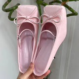 Advbridge Female Red Pumps Footwear Women Heels Mules Shoes Slippers New 2024 Fashion Butterfly-Knot Ladies Thin High Heels Slides Shoes