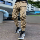 Advbridge Men's Cargo Pants Techwear Multi Pocket White Male Trousers Multipockets Sports Joggers Summer Stacked High Quality Aesthetic