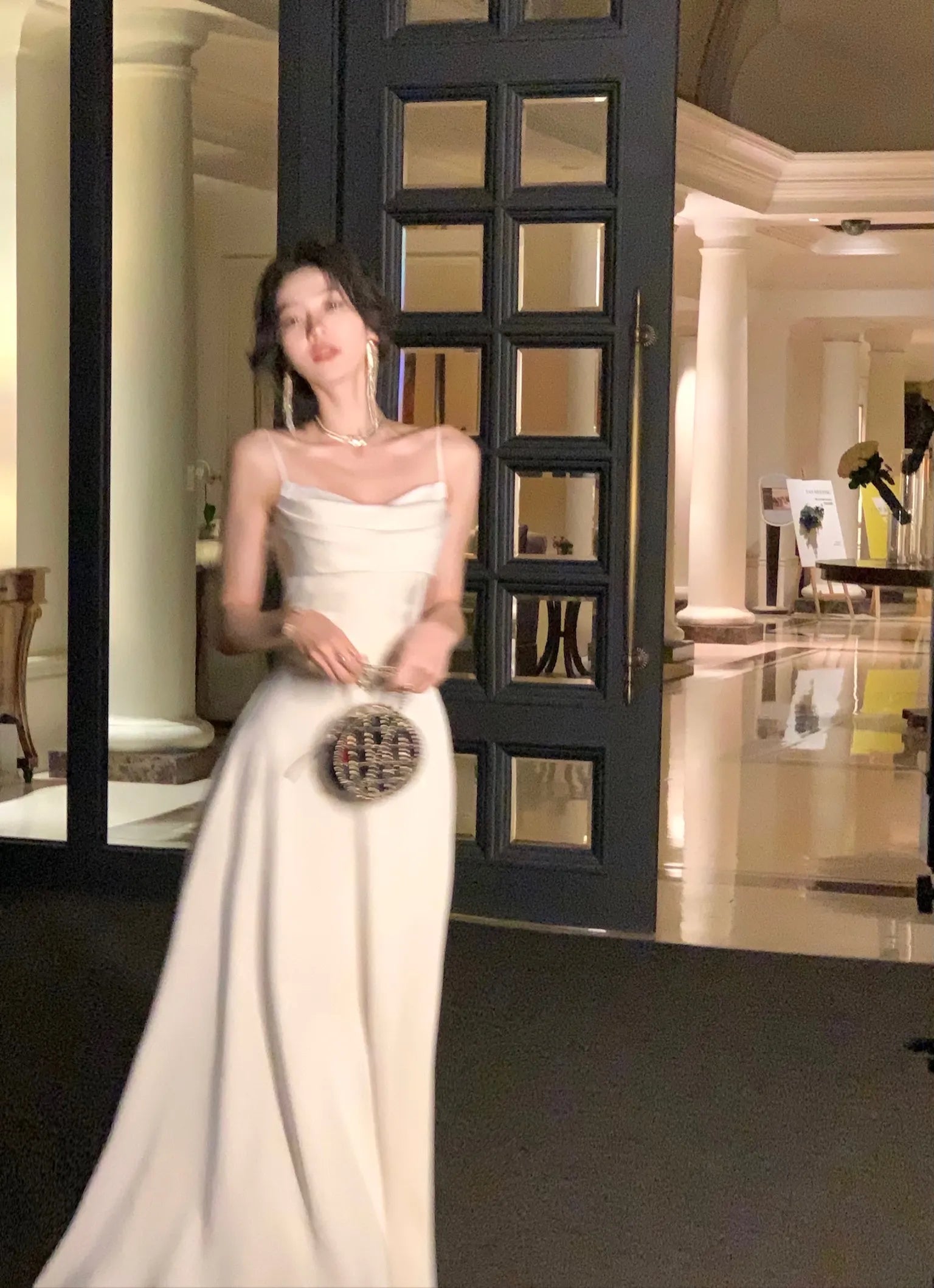 Advbridge French Style Women Midi Dresses Summer Spaghetti Strap Elegant Party Female Clothes Wedding Bridesmaid Black Satin Dress