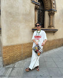 Advbridge Harajuku Summer Casual Fish Y2k Tops Graphic T Shirts Men Women Oversized Gothic Clothes Streetwear Couple Goth Women Clothing