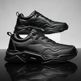 Advbridge Men Shoes New Leather Casual Shoes for Men Winter Autumn Sneakers Men Waterproof Lightweight Tenis