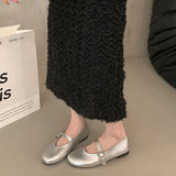 ADVBRIDGE  -  Spring Brand Women Flats Soft Leather Eelgant Dress Shoes Round Toe Shallow Slip On Ladies Casual Ballet Shoes New Woman
