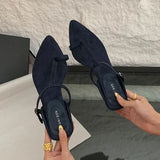 ADVBRIDGE  -  Fashion T Tied Design Brand Slippers Women Sexy Clip Toe Wedges Slide Sandals Summer Concise Comfortable Casual Women Flip Flops
