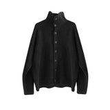 Advbridge Men's Kit Cardigun, Men's Design, Fashion, Spring, Tubneck Design Cardigun, Sweaters, Outcoat, Jacket