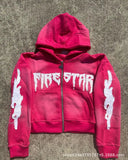 Advbridge Y2k Long Sleeved Pullover Hoodie Vintage Zipper Embroidered 3d Pattern Sweatshirt Streetwear Tops Winter Boots School Outfit New