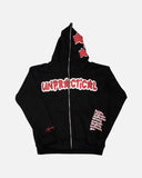 Advbridge Trendy Brand Harajuku Y2K Streetwear American Retro Letter Print Zipper Hoodie Jacket Men Punk Casual Oversized Sweatshirt Women