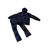 Advbridge boy outfits American Street Hip Hop Patchwork Hoodie Y2K Personality Gothic Harajuku Sweatshirt Loose Sweatshirt