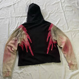 Advbridge 90s Streetwear Streetwear Women Eye of Death Comics Hoodie Aesthetic Kawaii Y2k Grunge Goth Kpop Hip Hop Cartoon Graphics Oversized Harajuku