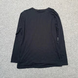 Advbridge y2k 90s retro LONG sleeve t shirt dark high street hip hop punk round neck top classic pattern casual loose Kpop 2024 clothes