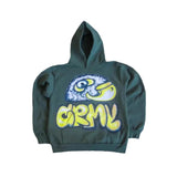 Advbridge Y2k Pullover Print Pattern Long Sleeved Hoodie Hoodie Clothing Vintage Street Rap Trend Wear High Street Dark 2024 Winter Tops