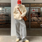 Advbridge Men's Kit Cardigun, Men's Design, Fashion, Spring, Tubneck Design Cardigun, Sweaters, Outcoat, Jacket