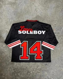 Advbridge 2024 New Men's Loose V-neck Sports T-shirt Y2K Hip Hop Street Print Short Sleeve Men
