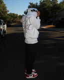 Advbridge y2k vintage women clothes hoodies spiderweb sweatshirt printed dark long sleeve high street hip hop punk jacket kpop dance tops