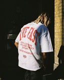 Advbridge 2024 American Retro Hip-hop Oversized T-shirt Harajuku Letter Print Casual Loose Top Men Street Fashion Clothing Pure Cotton