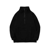 Advbridge American design half zip polo collar hoodie men's new autumn jacquard design sense of fashion brand handsome