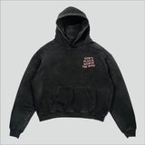 Advbridge 90s Streetwear Autumn And Winter American Retro Letter Printing Harajuku Street Loose Hooded Female Y2K Punk Wind Loose Sweatshirt Men Shirt