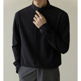Advbridge Men's Shirts, Cotton Towns, Long Sleeved Slim Fit, Casual Buttons-down Social Shirt, 2024 New Fashion