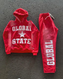 Advbridge European and American Fashion Brand Streetwear Y2K Harajuku Letter Print Colorful Hoodie Men Retro Casual Oversized Sweatshirt