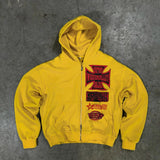 Advbridge Y2k Long Sleeved Pullover Hoodie Sweatshirt Retro Printed Pattern Clothes Streetwear Hip-Hop Rap Gothic Style Punk Tops 2024