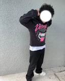 Advbridge Y2K Women's Men's Hoodies Clothing Long Sleeve Pullover Sweatshirt Streewear Oversize Halloween tops Hooded Shirt kpop gothic