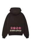 Advbridge 90s Streetwear Broken Hearts Lookbook 3D Letter Foaming Print Hoodies Fashion Retro Trendy Brand Loose Pullover Y2k Sweatshirt Men Clothing
