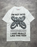 Advbridge Gothic Punk Dark Style Printed Oversized T-shirt Retro American Street Wear Rock Hip-hop Loose Cotton Casual Cool Men's Top