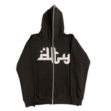 Advbridge Halloween Y2K Men Hoodies Fashion Star Print Zip Up Long Sleeve Oversized Hooded Sweatshirts Gothic Grunge Jacket Coat Harajuku Streetwear