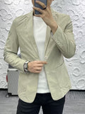 Advbridge Spring Autumn Man Suits Business Casual High Quality Long Sleeves Jacket Tops Light Ripe Style Men's Small Suit Coat Streetwear