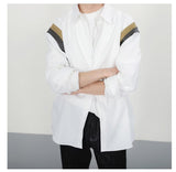 Advbridge Long-sleeved Shirt, leisure shirt, fashion top, plus size, brand clothing, spring, print Social shirt for men