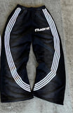Advbridge 2024 European and American Trendy Brand Wide-leg Pants Y2K Harajuku Retro Classic Striped Sweatpants Hip-hop Street Loose Casual