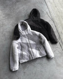 Advbridge Y2K Harajuku Retro Streetwear High Street Hip-hop Personality Oversized Jacket Men New Trend Brand Punk Casual Winter Warm Coat