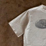 Advbridge Hip-hop Street Fashion Brand Clothing American Retro Classic Sneakers Printed Oversized T-shirt High Street Casual Cotton Tops