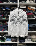 Advbridge Woman Hoodie Y2k Grunge Emo Zip Up Sweatshirts Vintage Graphics Print Coat Gothic Harajuku Goth Clothes Kpop Kawaii Grunge