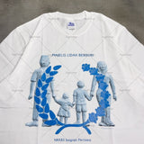 Advbridge American High Street Retro Printed Tops Gothic Punk Summer Pure Cotton Oversized T-shirt Trendy Brand Casual Loose Short Sleeves