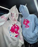 Advbridge y2k Woman hoodies halloween Pullover Sweatshirts Anime Full zip-up Streewear Oversized hoodie kpop goth long sleeves tops traf