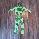 Advbridge boy outfits American Street Hip Hop Patchwork Hoodie Y2K Personality Gothic Harajuku Sweatshirt Loose Sweatshirt