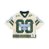 Advbridge Y2K T Shirt High Quality Street Jersey Quick Dry Breathable Mesh College Sports Wear Men Women Oversized Football Training Wear