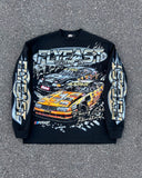 Advbridge Y2K Harajuku Punk Graphic Top Women American Retro Casual Oversized T-Shirt Long Sleeve Hip Hop Trendy Brand Streetwear Men